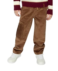 Deux par Deux Baby Boys (12-24) Stretch Corduroy Pants with Cargo Pocket
