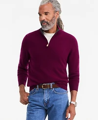 Club Room Men's Cashmere Quarter-Zip Sweater, Created for Macy's