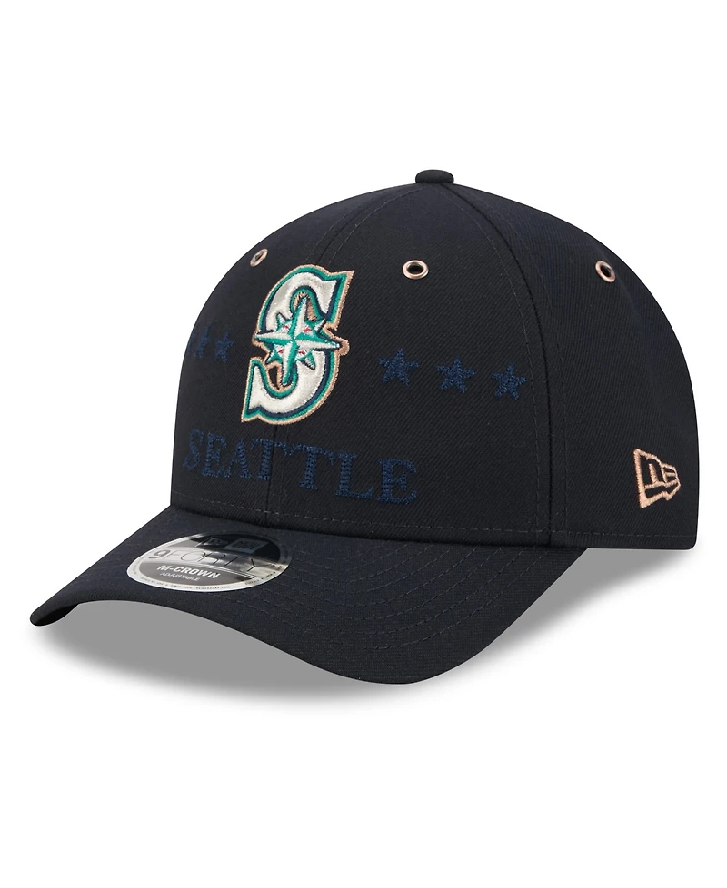 New Era Men's Navy Seattle Mariners 2026 Mlb All-Star Game 9FORTY Adjustable Hat