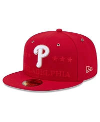 New Era Men's Red Philadelphia Phillies 2026 Mlb All-Star Game 59FIFTY Hat