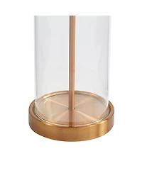 360 Lighting 26" High Cylinder Country Cottage Table Lamps Set of 2 Fillable Glass Living Room Bedroom