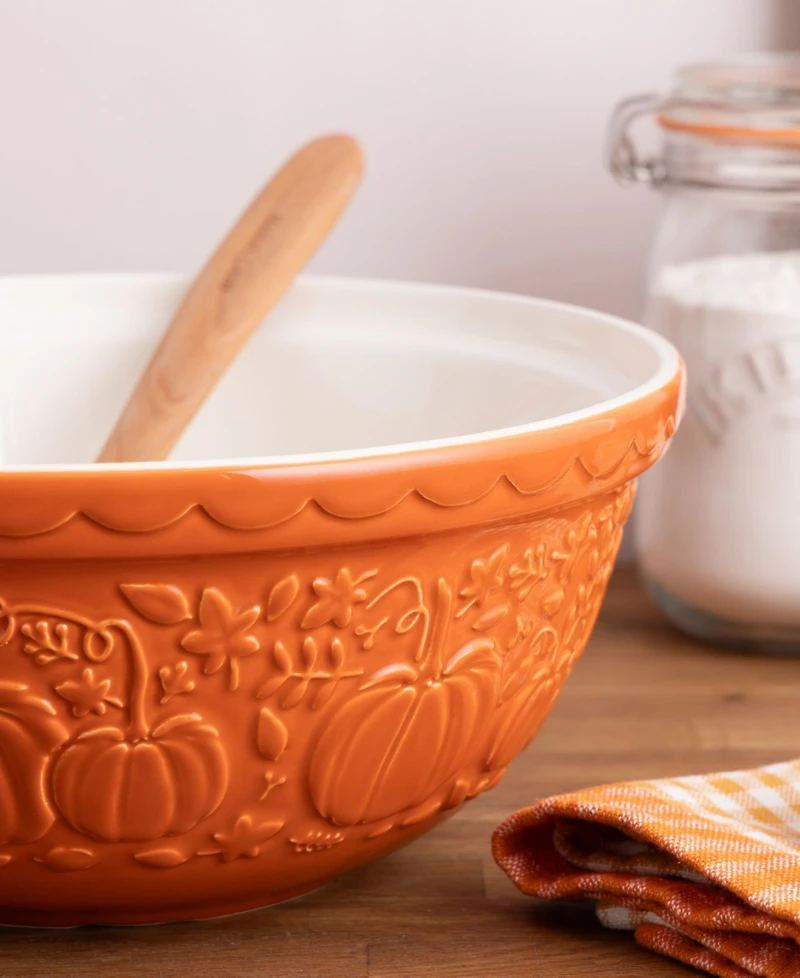 Mason Cash Pumpkin Earthenware 4.25 oz. Mixing Bowl