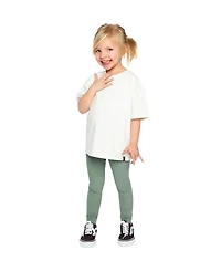 Deux par Toddler Girl 2T-5T Rib Leggings Printed