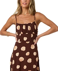 O'Neill Women's Jorgie Camila Adjustable-Strap Midi Dress