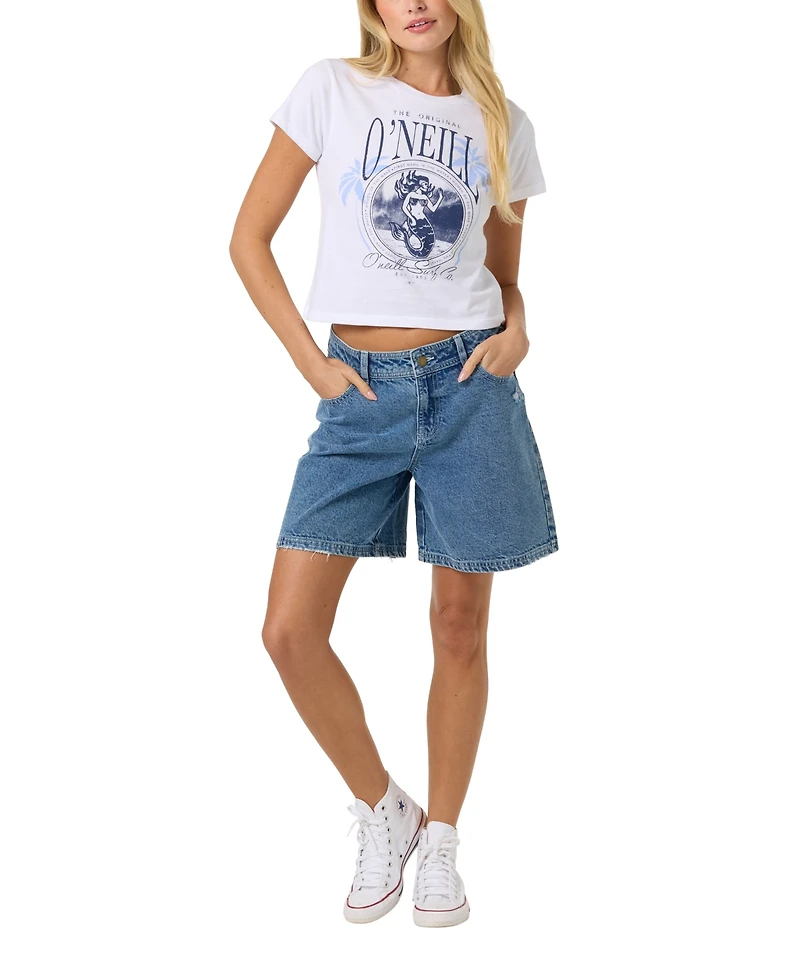 O'Neill Women's Fitted Graphic Cotton T-Shirt