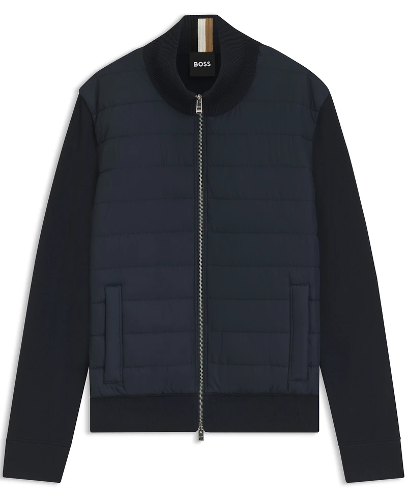 Boss by Hugo Men's Virgin-Wool Regular-Fit Jacket