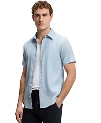 Boss by Hugo Boss Men's Stretch Linen Slim-Fit Shirt