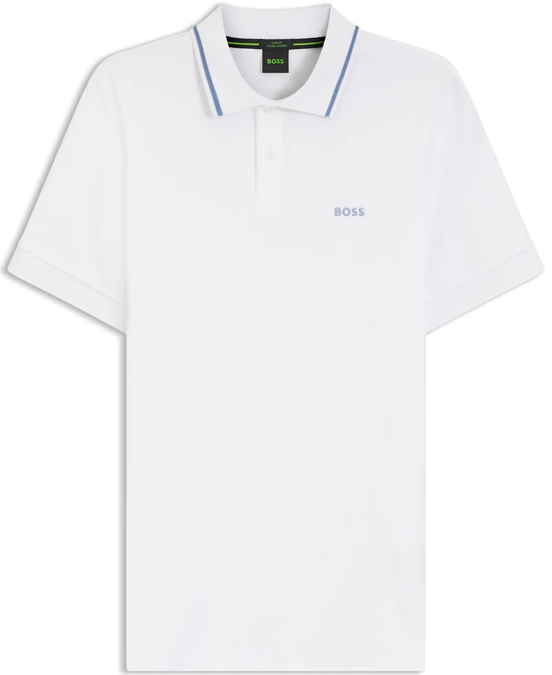 Boss by Hugo Men's Interlock Cotton Paddy Slim-Fit Polo Shirt