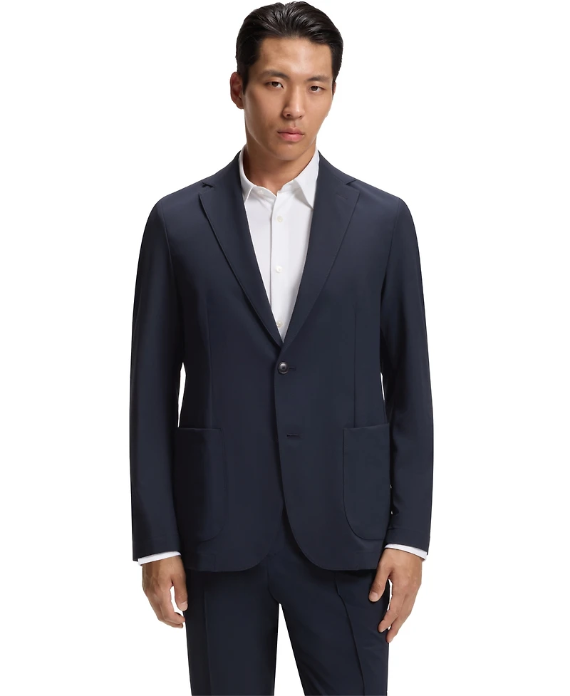 Boss by Hugo Men's Performance Stretch Fabric Slim-Fit Blazer