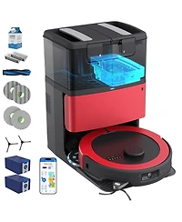 bObsweep Maxim All-in-One Robot Vacuum, 22 kPa Suction, Auto-Lift Spin Mops