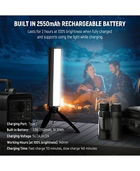 Neewer TL20C Led Video Light with 2550mAh, 2500K8500K, CRI95