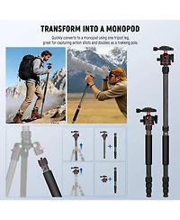 Neewer TP17B Camera Tripod with 13.2 lbs for select iPhone models