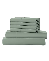 Color Sense 1200-Thread Count Cotton Blend 6-Piece Sheet Set