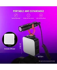 Neewer RGB61 Led Video Light with 2000mAh, 2500K-8500K, Cri 97