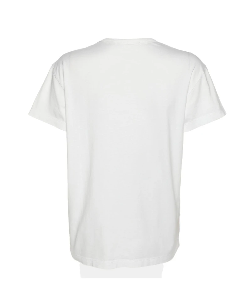 Pre-Owned Givenchy Women's Jersey Embroidered Floral Heart T-Shirt