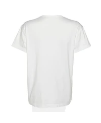 Pre-Owned Givenchy Women's Jersey Embroidered Floral Heart T-Shirt