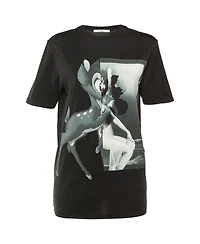 Pre-Owned Givenchy Women's Bambi Print Cotton T-Shirt