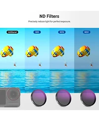 Neewer FLA01 Camera Lens Accessory with ND8, Cpl for select Dji Osmo Action models