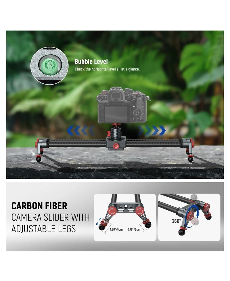 Neewer CS1M Camera Mounting Accessory with 40cm for select GoPro, Dji and Insta360 action cameras