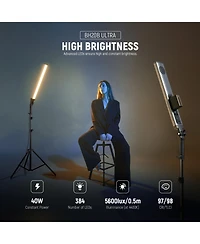 Neewer BH20B Led Video Light with 40W, 3200K-5600K, CRI97