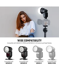Neewer CRS13 Camera Flash for Godox V1/V1 Pro Neewer Z2 Z2PRO Z2II Z3
