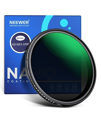 Neewer ND3-ND1000 Camera Lens Accessory with ND3, ND1000