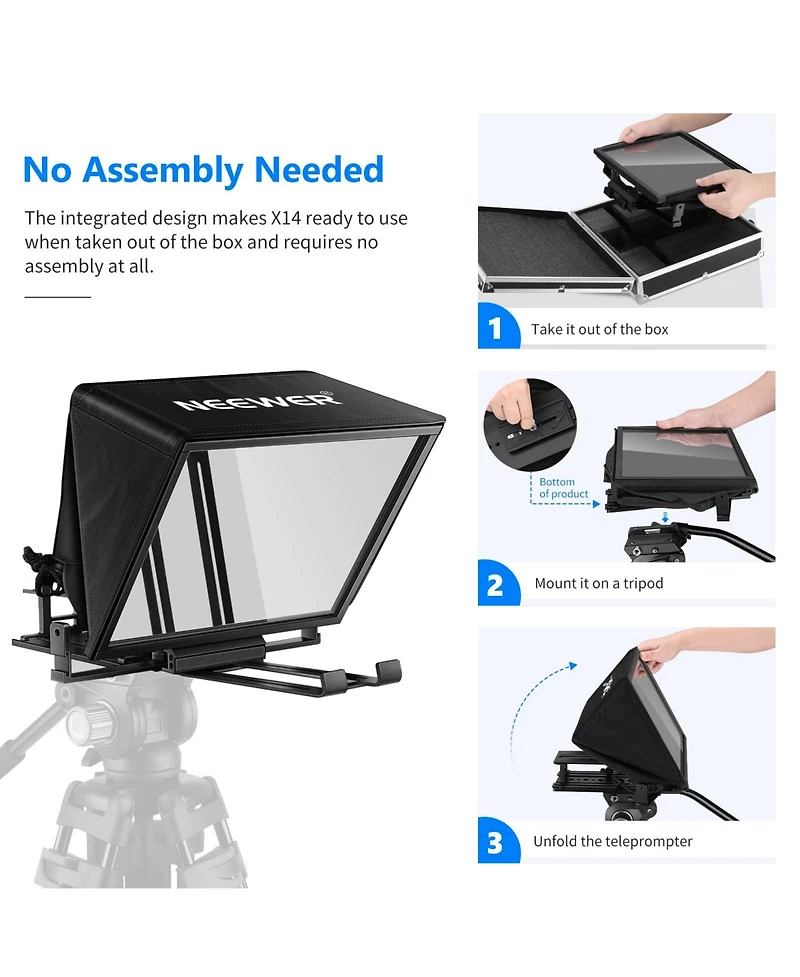 Neewer X14 Camera and Photo Accessory for iPad Android Tablet