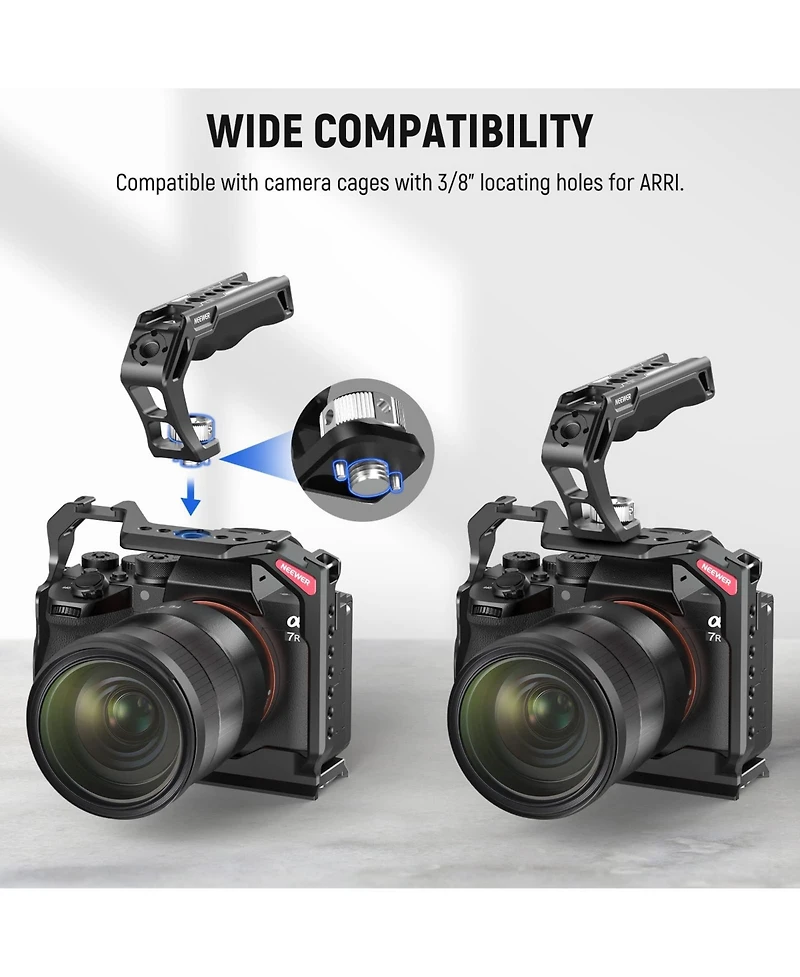 Neewer CA007 Camera Mounting Accessory for SmallRig Handles Camera Cages Video Rigs