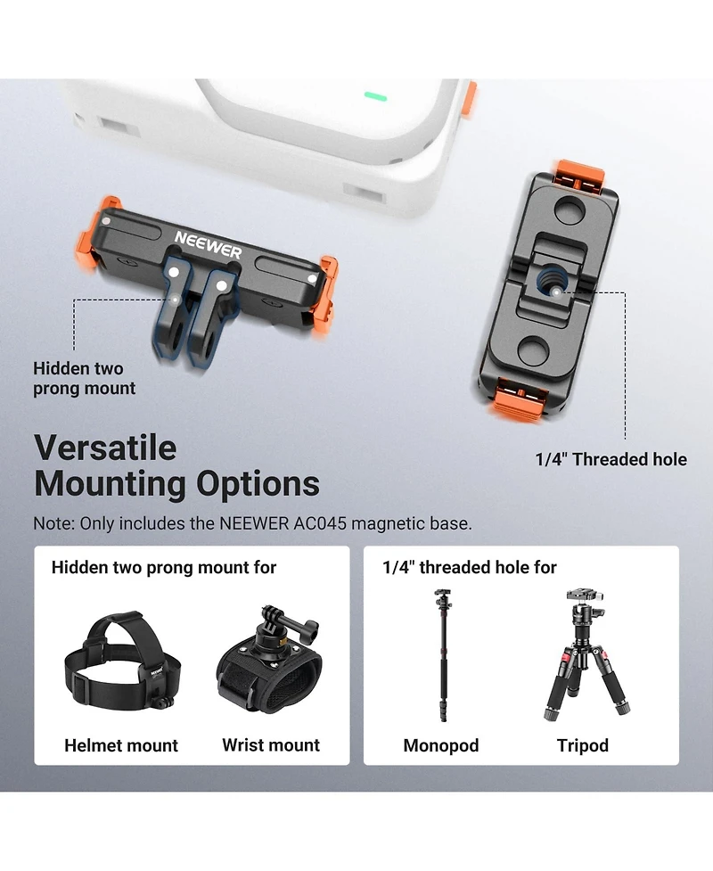 Neewer AC045 Camera Mounting Accessory for Insta360 Go Ultra