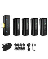 Neewer KM23C Microphone with 1x, 4X for select iPhone and Android mobile devices