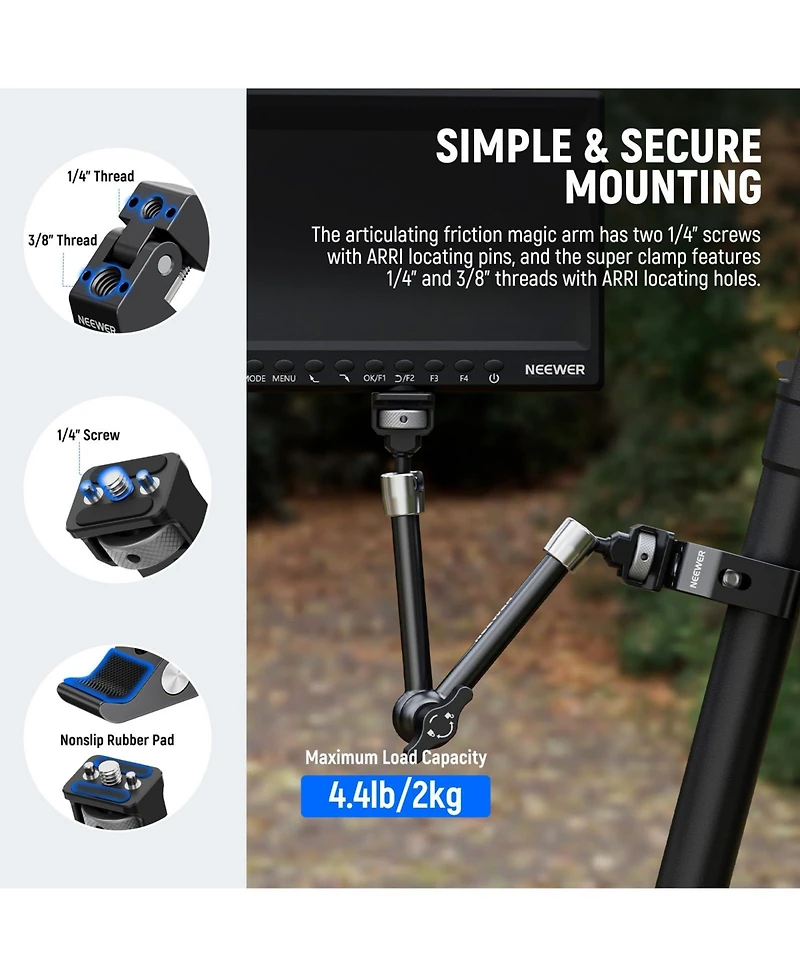 Neewer ST16C Camera Mounting Accessory for SmallRig Cage
