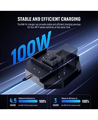 Neewer Nw-F4 Camera Battery and Charging Accessory with 100W, Usb C