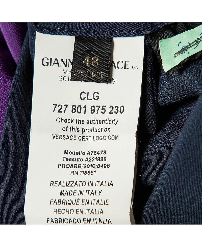 Pre-Owned Versace Women's Silk Top