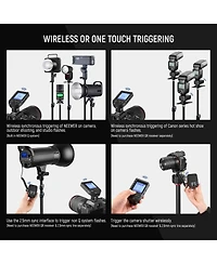 Neewer Z760 Camera and Photo Accessory with 300W, 400W, Ttl for Canon 1/8000s Hss Large Screen Slanted Design 5