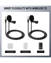 Neewer CM5 Microphone for Rode Wireless Go Ii 2 Dji Wireless Mic
