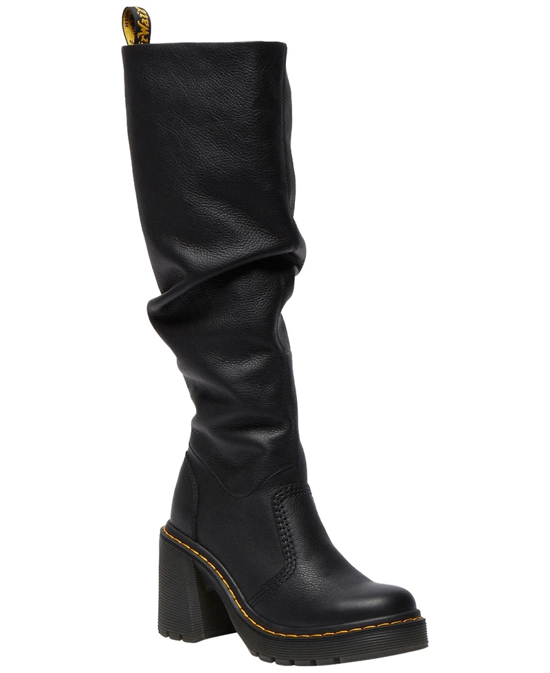 Dr. Martens Women's Kasey Virginia Leather Round Toe Boots