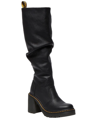 Dr. Martens Women's Kasey Virginia Leather Round Toe Boots