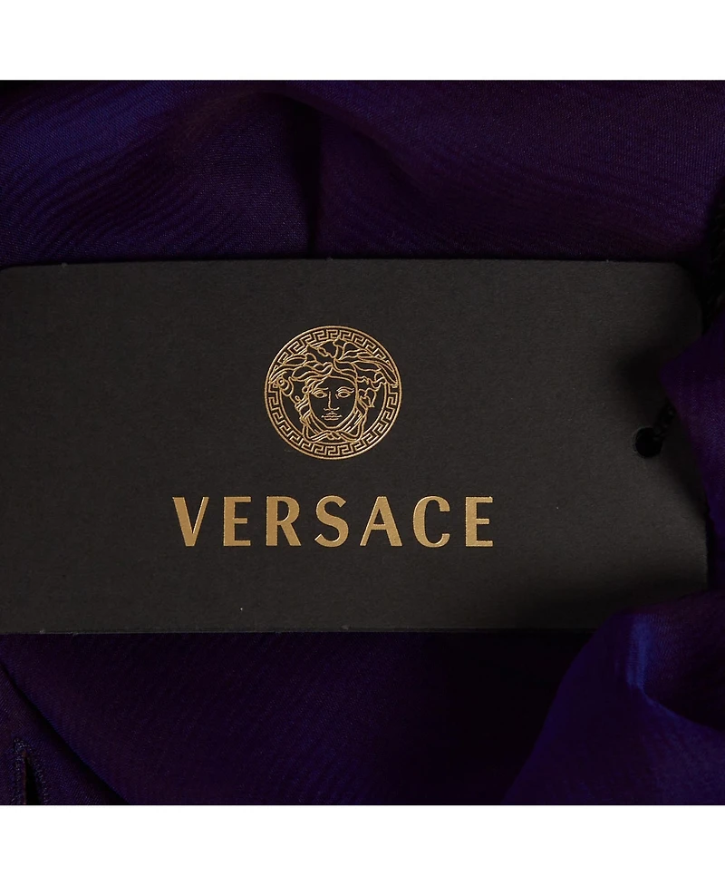 Pre-Owned Versace Women's Sheer Silk Chiffon Blouse