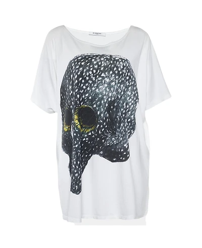 Pre-Owned Givenchy Women's Givenchy Abstract Graphic Print Cotton T-Shirt