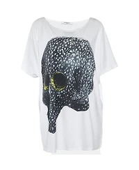 Pre-Owned Givenchy Women's Givenchy Abstract Graphic Print Cotton T-Shirt