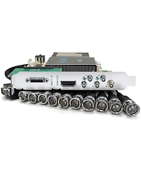 Aja Kona 5 10-Bit PCIe Card, Hdmi 2.0 Output with Hfr Support, PCIe Power, 12G-sdi I/O