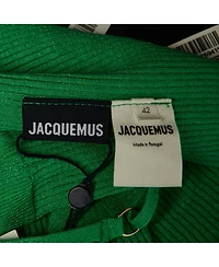 Pre-Owned Jacquemus Women's La Maille Ascu One-Shoulder Linen Knit Top