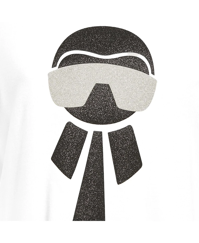 Pre-Owned Fendi Women's Karlito Applique Cotton T-Shirt