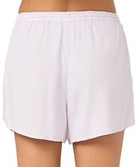 O'Neill Women's Millie Viscose-Linen Pull-On Shorts