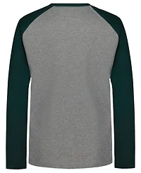 Under Armour Boys' 8-20 Color-Blocked Raglan Long-Sleeve T-Shirt