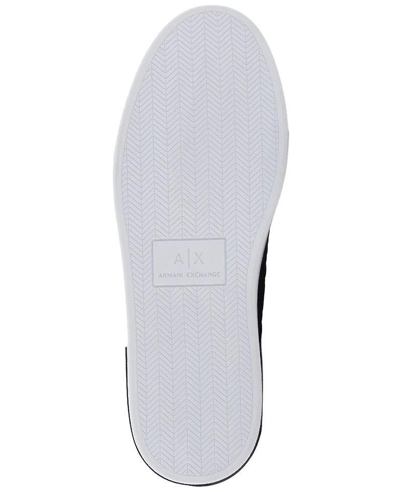 A|X Armani Exchange Men's London Saffiano Sneakers
