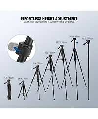 Neewer TP05 Camera Tripod with 17.6lb for select iPhone models
