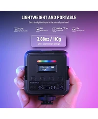 Neewer RGB62 Led Video Light with 2000mAh, 2500K-8500K, CRI97
