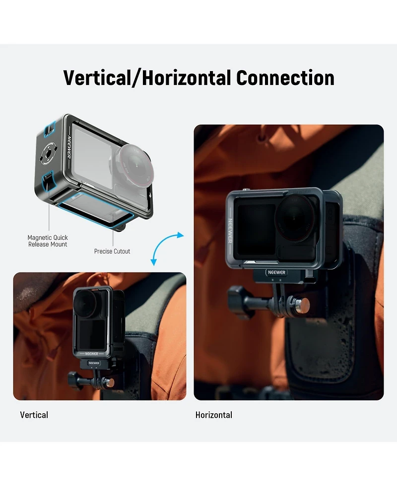 Neewer AC014 Camera Mounting Accessory for select Dji Osmo Action models