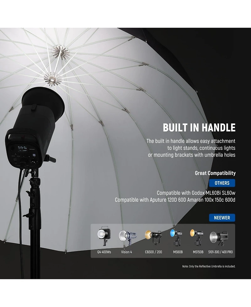 Neewer NS2U Camera and Photo Accessory with 130cm